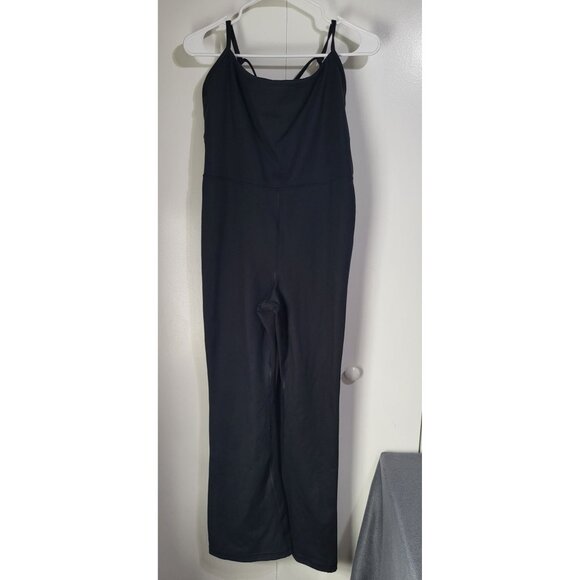 Gilly Hicks Pants - Gilly Hicks Recharge XL Women's Black Jumpsuit Romper One Piece Criss Cross Back